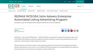 RE/MAX INTEGRA Joins Adwerx Enterprise Automated Listing ...