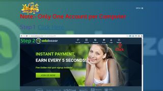 Register adzbazar - how can i earn money