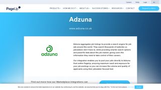 Adzuna - PageUp Marketplace