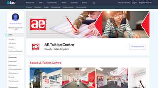 AE Tuition Centre - Tes Jobs