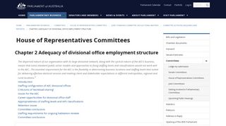 House of Representatives Committees – em aec report chapter2.htm ...