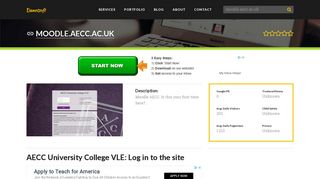 Welcome to Moodle.aecc.ac.uk - AECC University College VLE: Log in ...