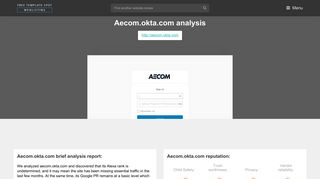 AECOM Okta. AECOM - Sign In - Popular Website Reviews