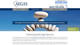 Agents/Producers - AEGIS - Aegis Security Insurance Company