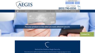 Make A Payment - Aegis Security Insurance Company