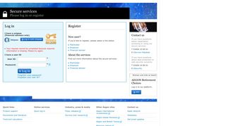 Adviser log-in or register | Aegon