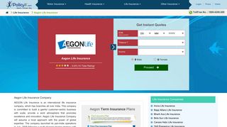 Aegon Life Insurance - Buy Best Life Insurance Plans by Ageon Life