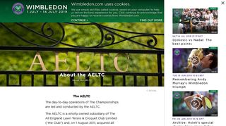 About the AELTC - The Championships, Wimbledon 2018 - Official ...