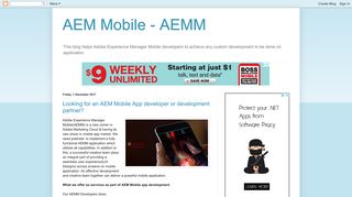 AEM Mobile - AEMM
