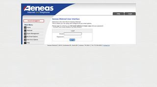 Login to Magicmail - Aeneas Webmail