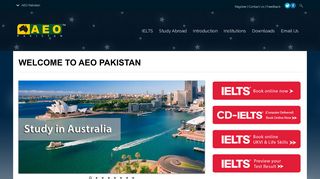AEO | Online IELTS Booking Registration |Student Visa