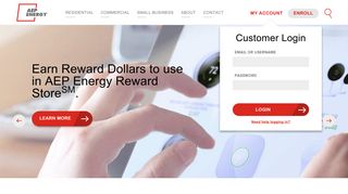 Customer Login | AEP Energy
