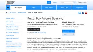 Power Pay Prepaid Electricity - PSO