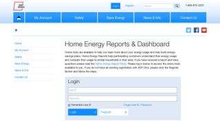 Home Energy Reports & Dashboard - AEP Ohio