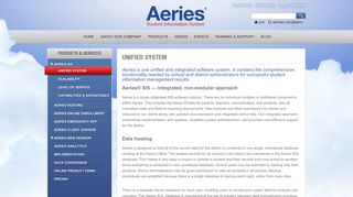 Unified System - Aeries Student Information System - Eagle Software ...