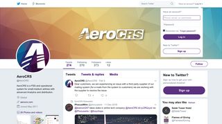 AeroCRS (@AeroCRS) | Twitter