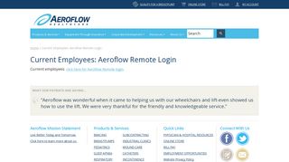 Aeroflow Healthcare | Aeroflow Remote Login