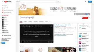 Aeroflow Breastpumps - YouTube