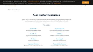 Aerotek Contractor Resources | Aerotek - Aerotek.com