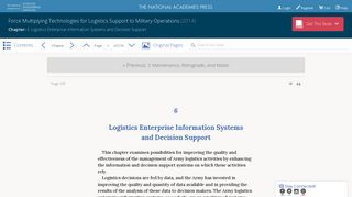 6 Logistics Enterprise Information Systems and Decision Support ...