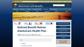 Retiree | Division of Retirement and Benefits - Alaska Department of ...