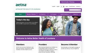 Home | Aetna Better Health of Louisiana