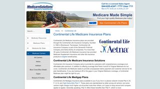 Continental Life Medicare Insurance - Medicare Insurance Providers