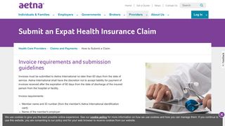 How to Submit a Claim | Aetna International