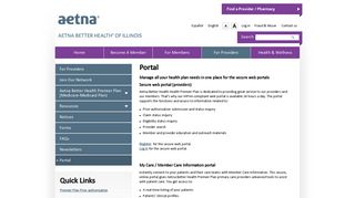 Portal | Aetna Better Health of Illinois