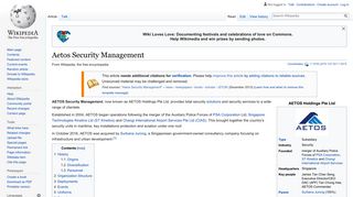 Aetos Security Management - Wikipedia