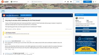 Any way to access ADLS Gateway for AU from home? : AirForce - Reddit