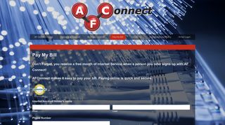 Pay My Bill – AF Connect