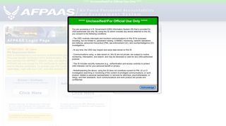 Air Force Personnel Accountability and Assessment System (AFPAAS)
