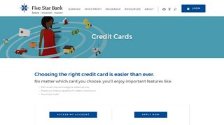 Credit Cards › Five Star Bank