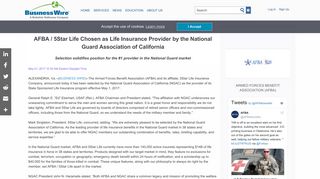 AFBA / 5Star Life Chosen as Life Insurance Provider by the National ...
