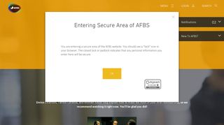 Set up your profile - Afbs
