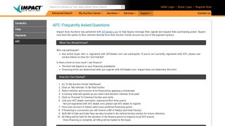 AFC - Payments