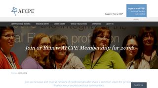 Membership - Afcpe
