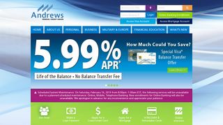 Andrews Federal Credit Union: Home Page