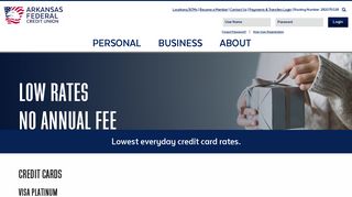 Credit Cards | Arkansas Federal Credit Union