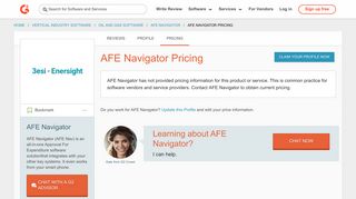 AFE Navigator Pricing | G2 Crowd