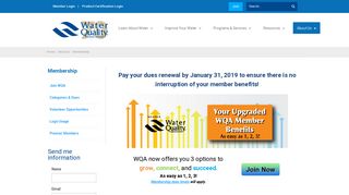 WQA Membership - Water Quality Association