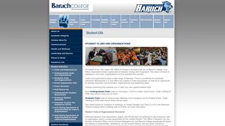Student Clubs & Organizations - Baruch Student Affairs - Baruch College