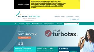 Atlantic Financial FCU | Baltimore, MD - Hunt Valley, MD