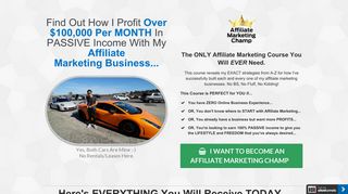 Affiliate Marketing Champ Course by ODi Productions - Official Page
