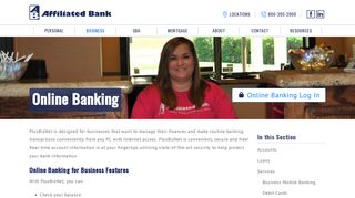 Free Business Online Banking with Affiliated Bank