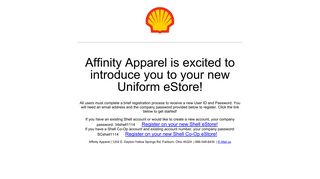 Your eStore by Affinity Apparel