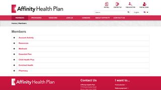 Members - Affinity Health Plan