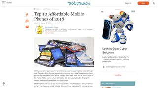 Top 10 Affordable Mobile Phones of 2018 | TurboFuture