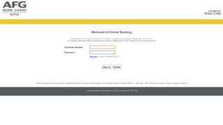 AFG Online Banking - Adelaide Bank Online Banking